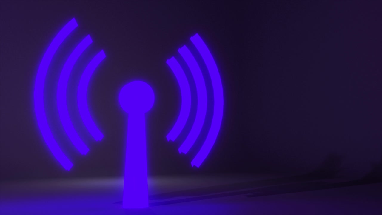 el icono de conexión a la red de internet inalámbrica es el logotipo de wi-fi wi-fi 4k.