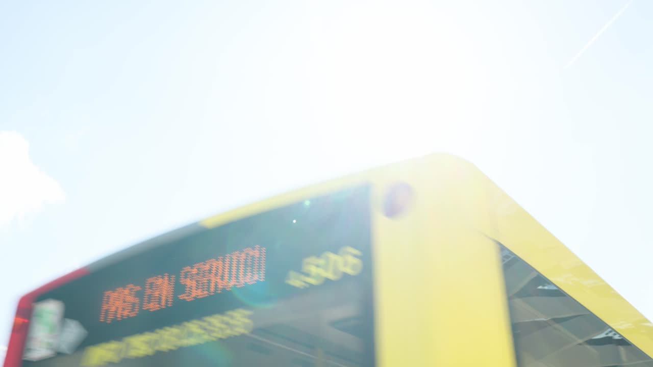 운행되지 않는 버스