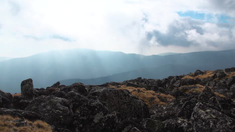 time-lapse de las montañas de columbia británica