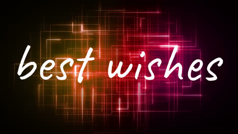 best wishes with moving lines