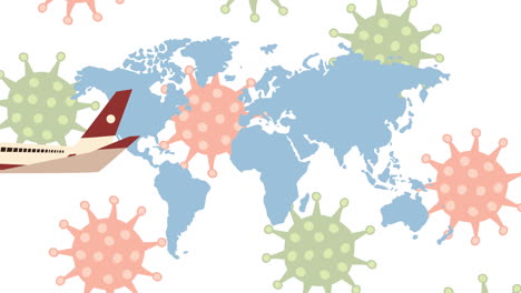 global spread of coronavirus and travel restrictions