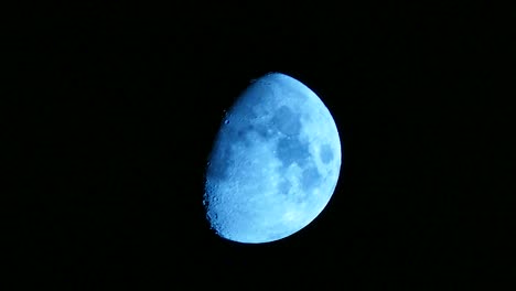 night and blue moon, blue full moon and clouds in the sky,