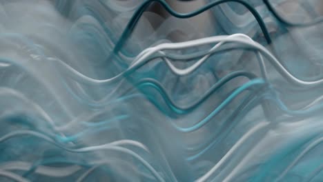 las ondas digitales abstractas.