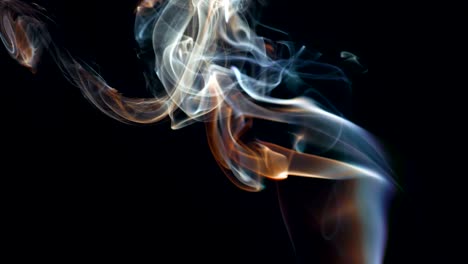 smoke from a chemical reaction