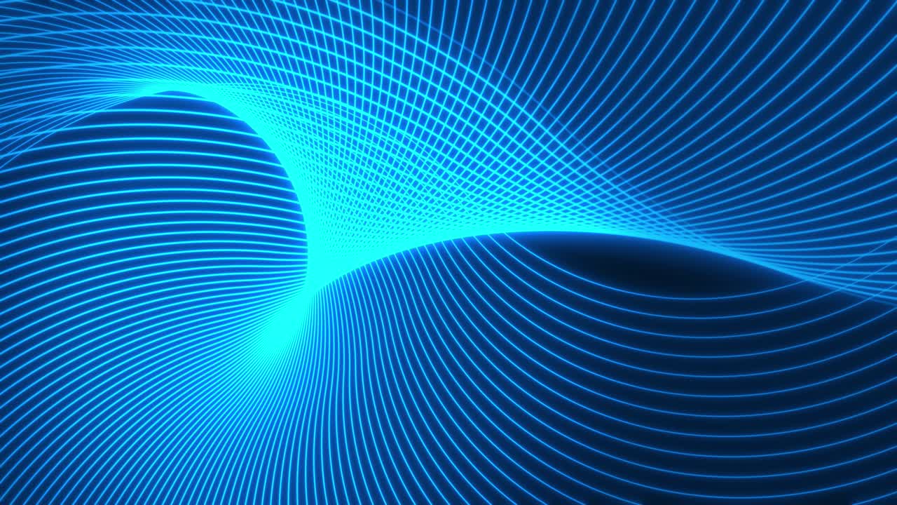 Simple background with neon lines