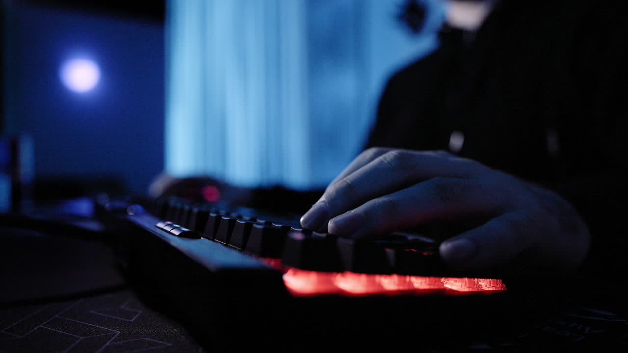 키보드로 비디오 게임하기