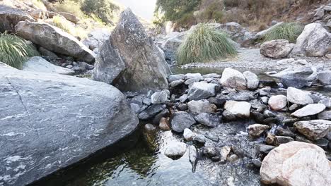 mountain river in san luis, argentina