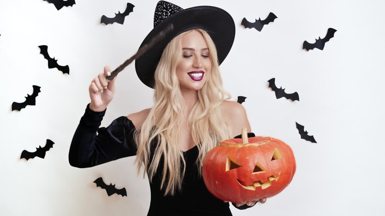 호박을 가진 마녀