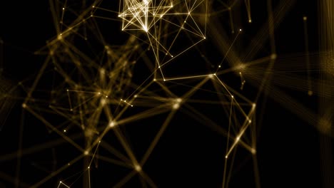 plexus abstract network titles technology science background loop