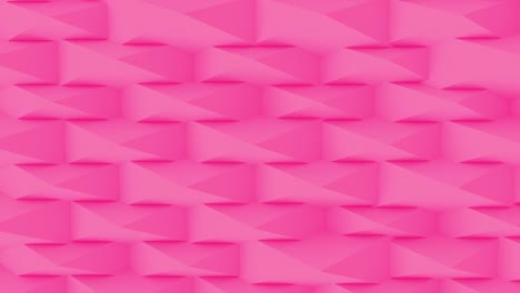 conjunto abstracto 3d de diferentes colores forma la pirámide vista superior de fondo. 4k computadora renderiza imágenes de animación de bucle.