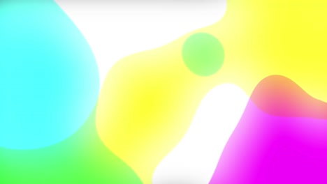 Fluid gradient colorful blob feitival background