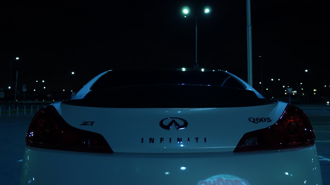 Infiniti Q60S at Night