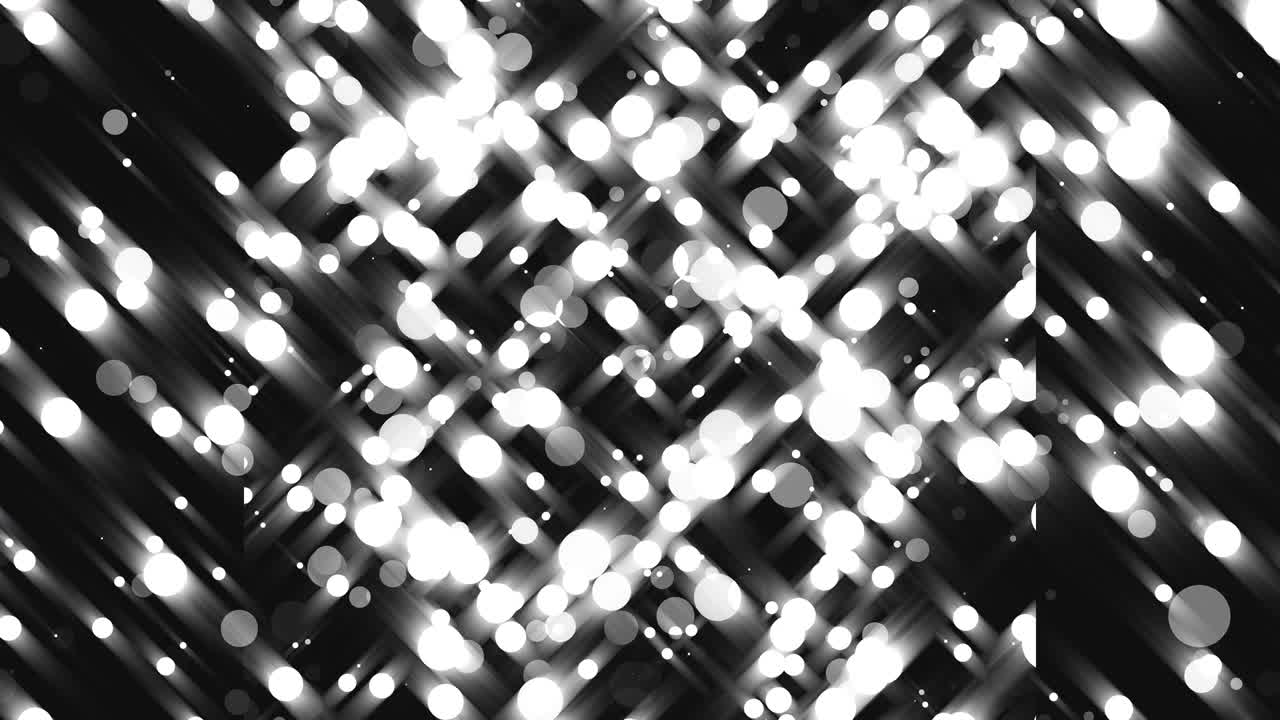 우주에서 추상적인 밝은 반이는 입자, 컴퓨터 생성 추상적인 배경, 3d 렌더링