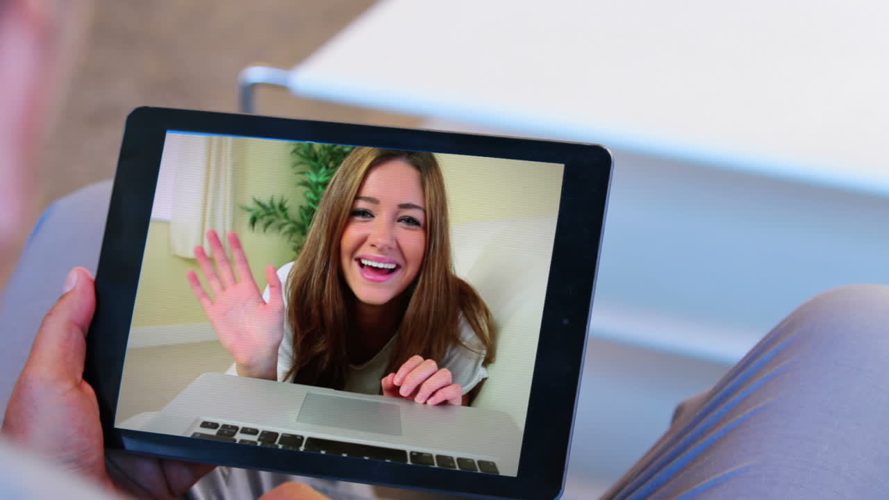 llamada de video generada digitalmente