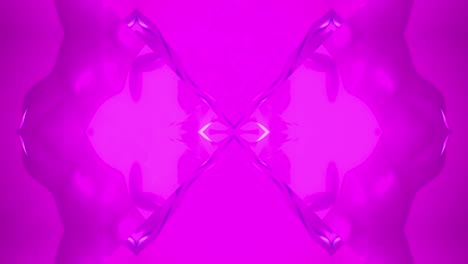 kaleidoscopio en movimiento. gráficos en movimiento de 4k