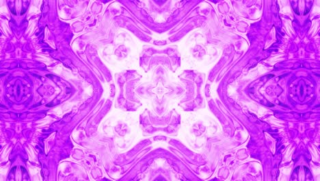 Efecto-Abstracto-De-Caleidoscopio-Púrpura,-Bucle-Sin-Interrupción