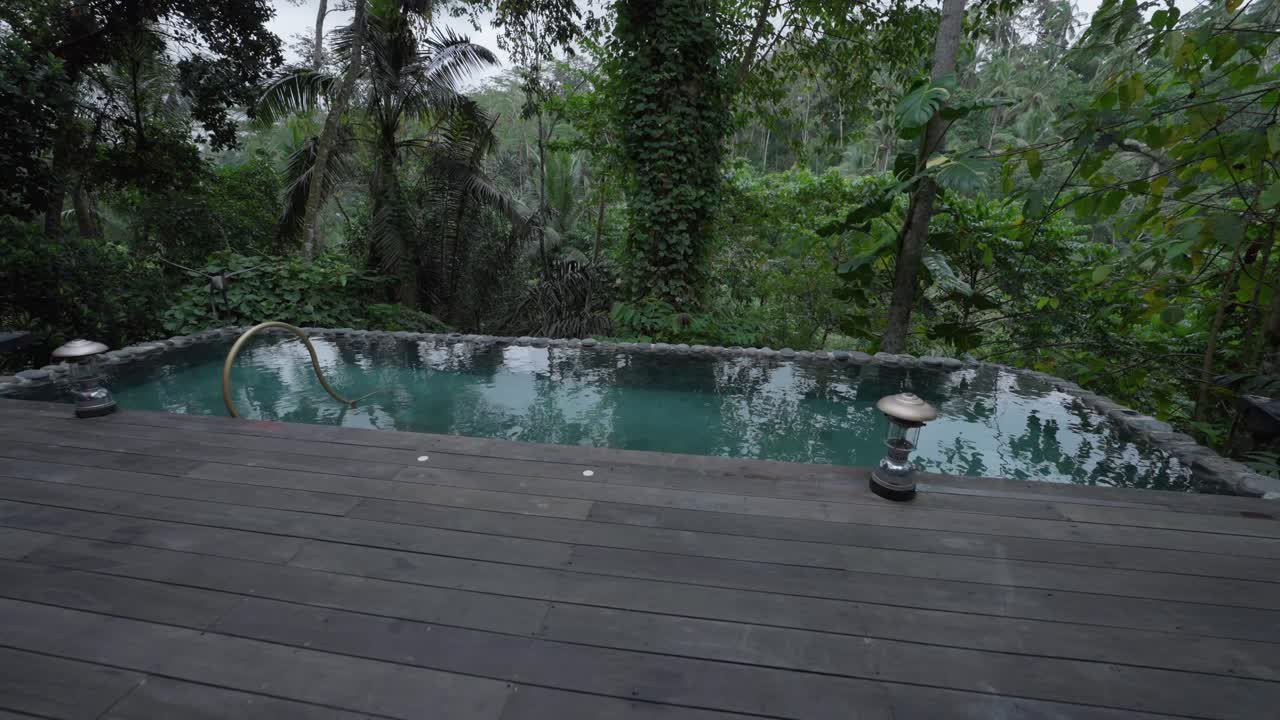 Luxury swimming pool in Bali Indonesia