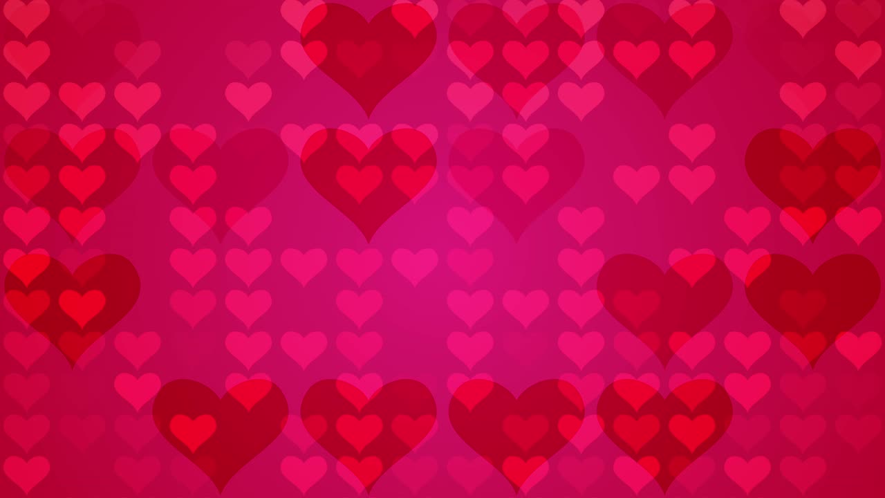 los patrones de corazones de 4k. el fondo romántico