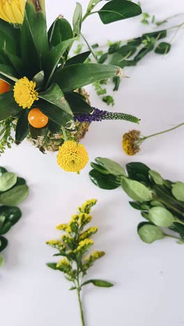 pineapple flower arrangement