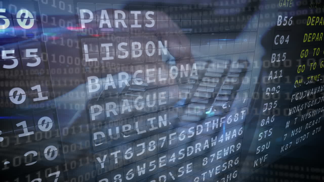 sistema de visualización de información de vuelo