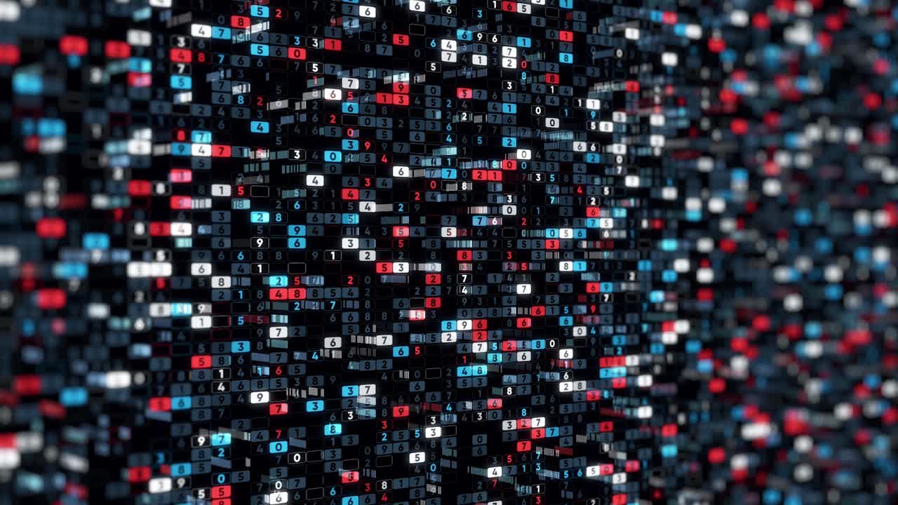 Abstract Digital Data Background