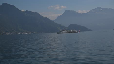a cruise across the consulate lake of lucerne with a mystical mood
