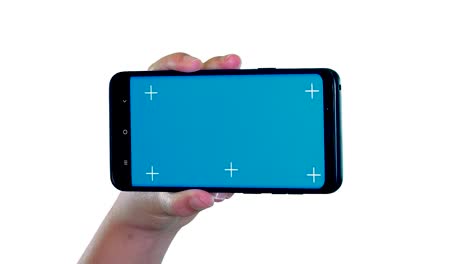 plantilla de pantalla azul para teléfono móvil o teléfono inteligente