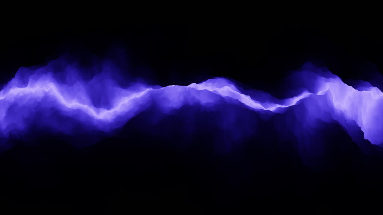 cielo de tormenta con nubes azules místicas oscuras