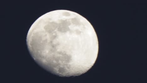 Full moon on the night black sky. Luna. Cosmos. Astronomy