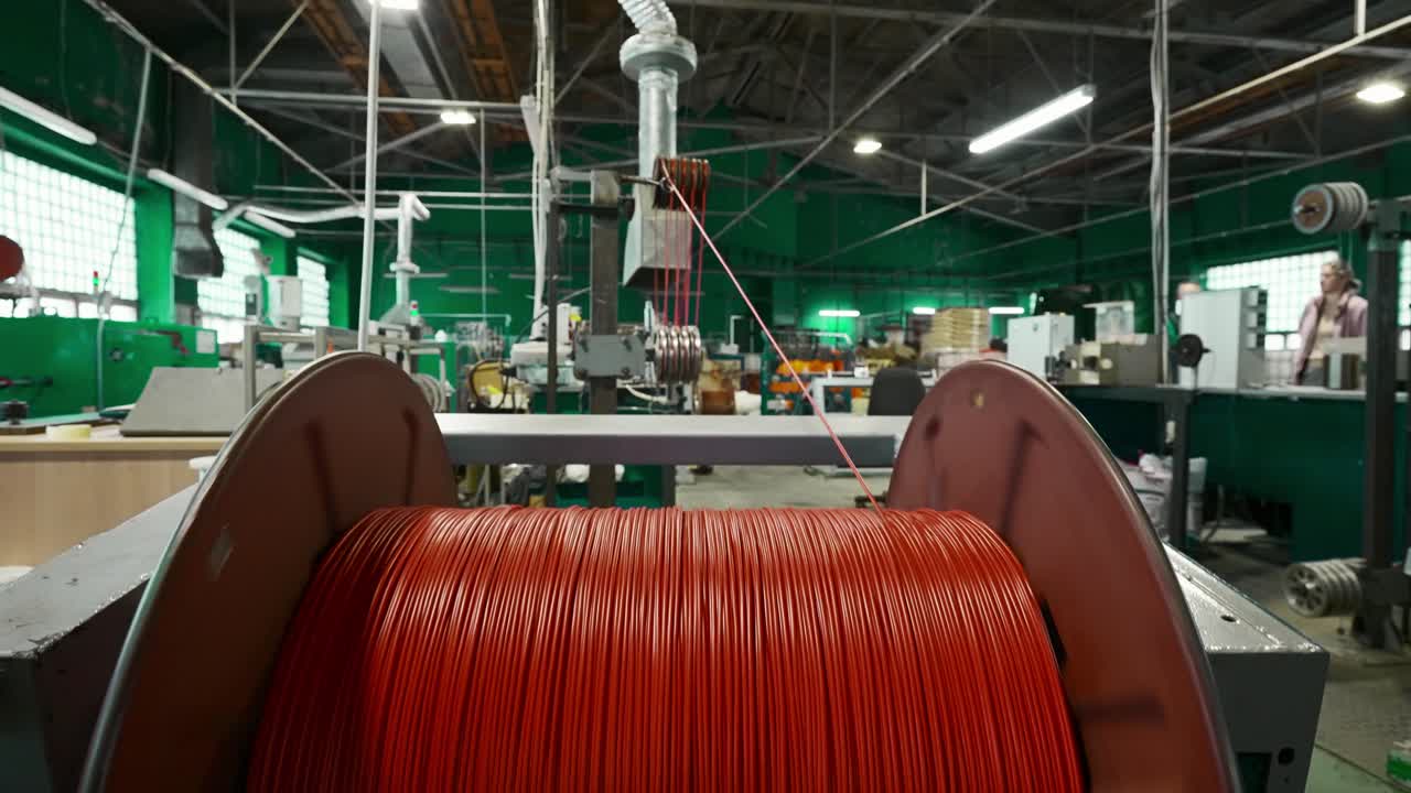 proceso de fabricación del cable rojo