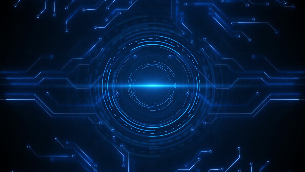 Futuristic digital cyberspace motion abstract matrix cyber environment big data economy technology