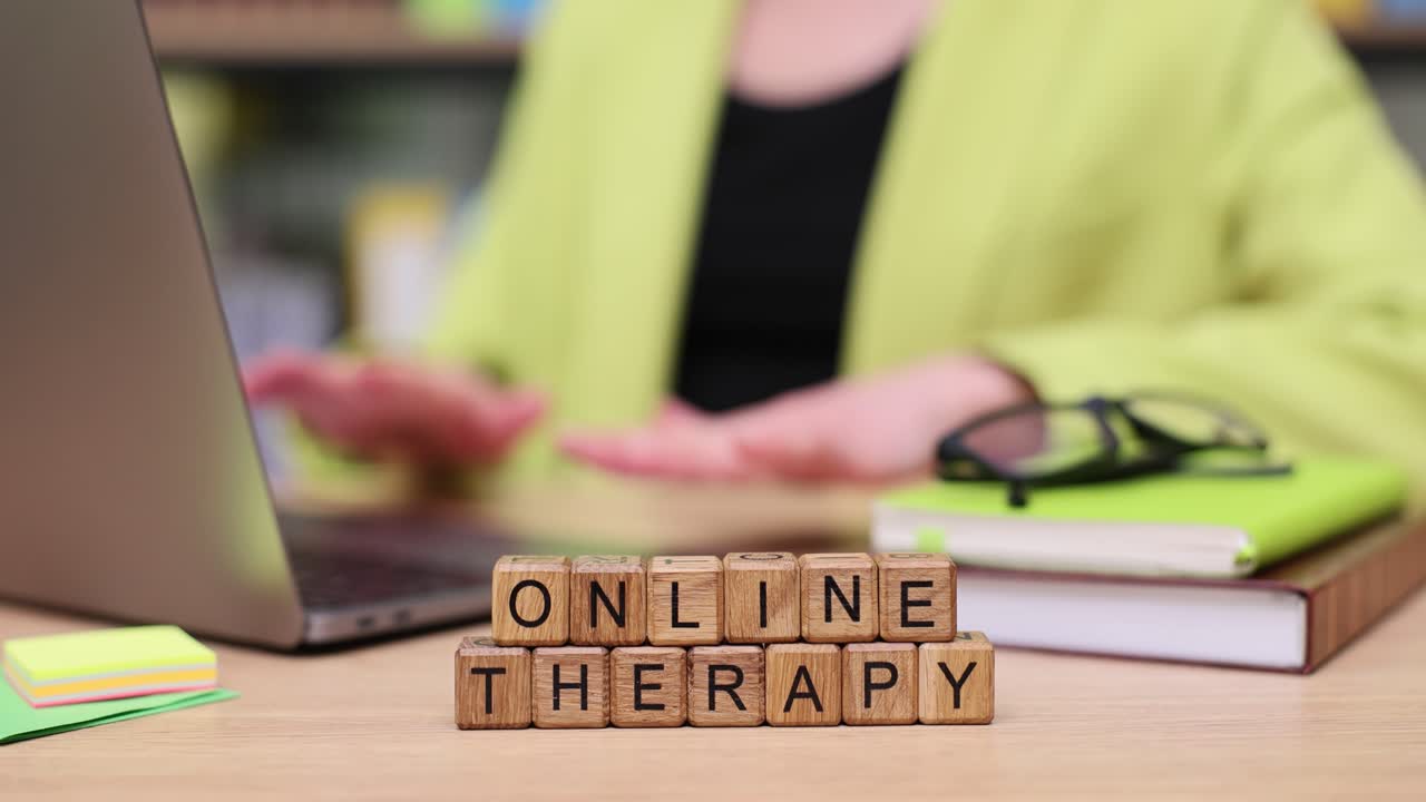 Sessione di terapia online
