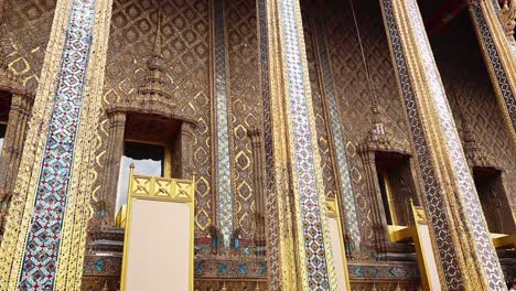 ornate temple facade with intricate details