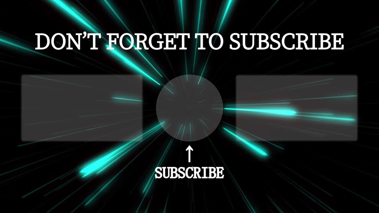 gráficos de movimiento de la pantalla de finalización de la tarjeta de extremo de ray warp