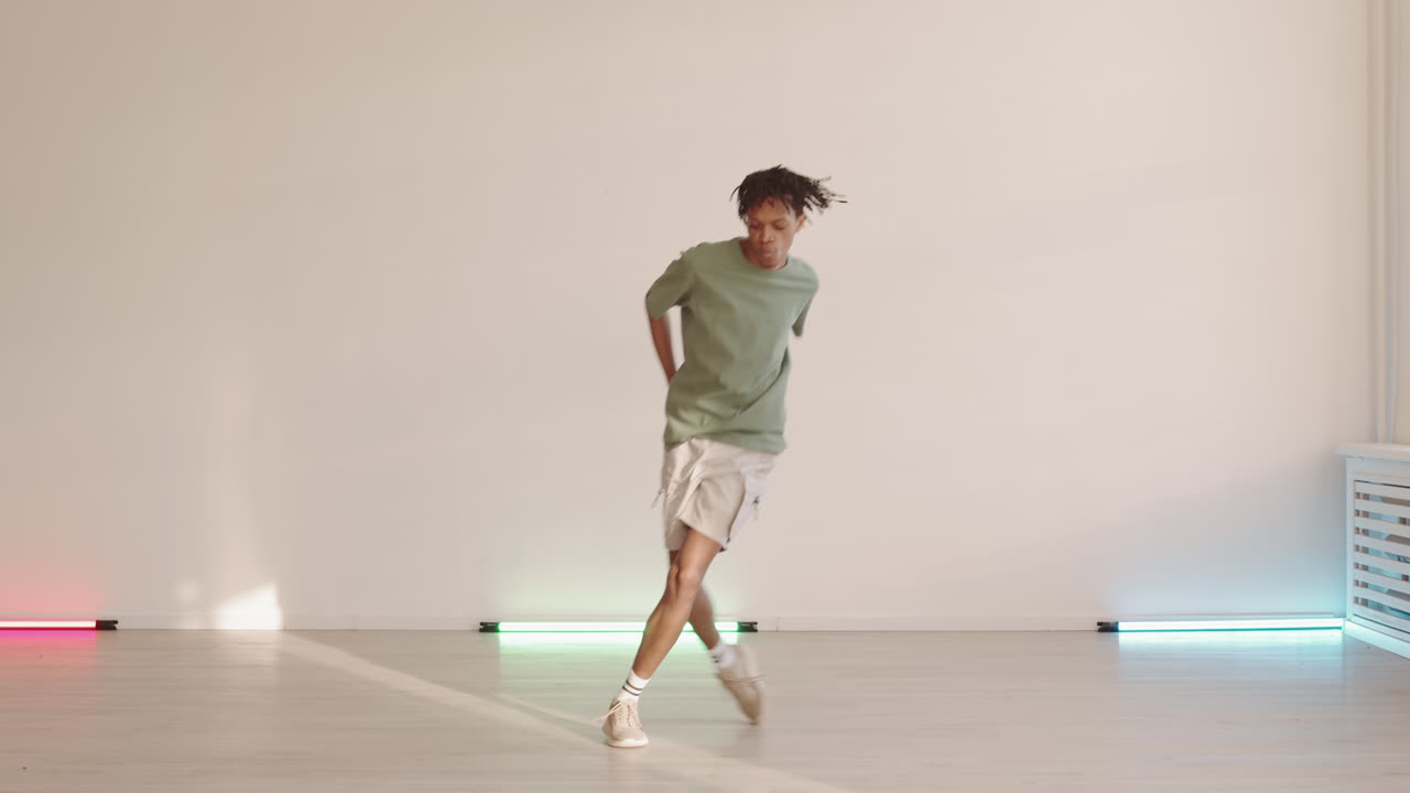 Male Dancer Doing Cartwheel