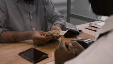 cash payment transaction
