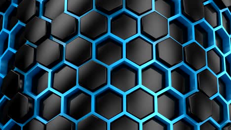fondo de los hexágonos