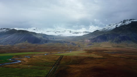 Drone-flight-of-dramatic-winter-scene