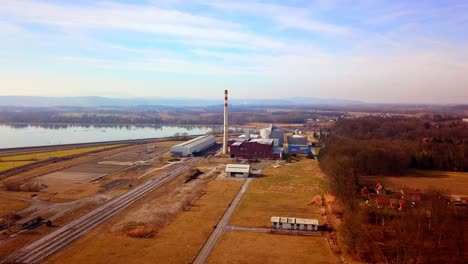 Stunning-4K-drone-footage-of-the-sugar-factory-in-Ormož-in-Prlekija