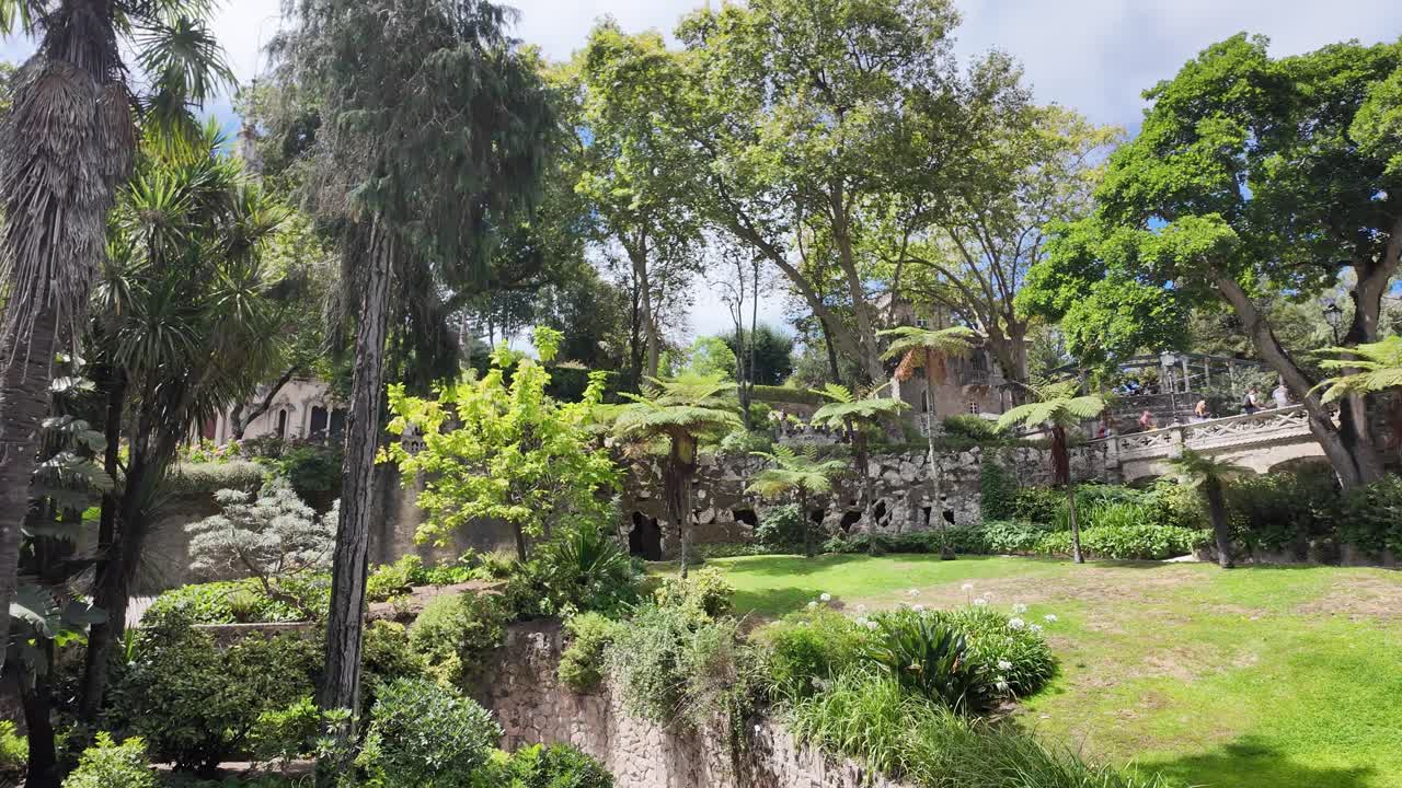 Quinta da Regaleira Palace and Gardens in Sintra, Portugal