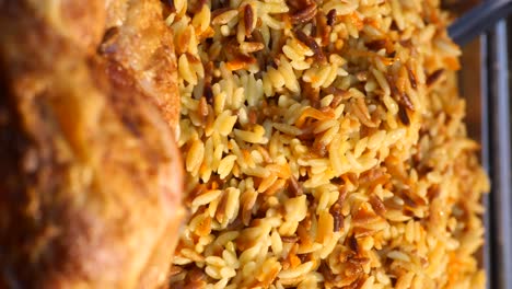 chicken pilaf dish