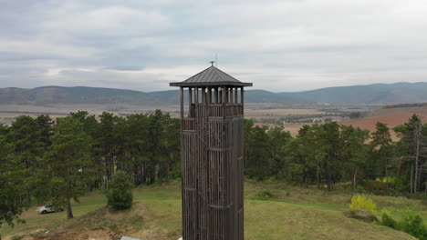 small viewing tower in hungary