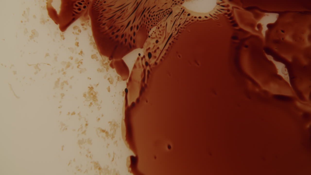 organismo que crece sobre un fondo claro