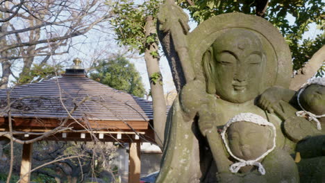 jizo , as they are called, are made in the image of jizo bosatsu, guardian deity of children and travellers