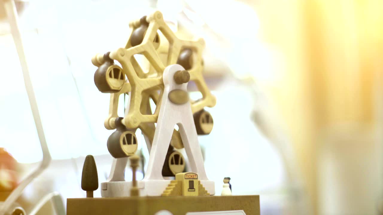 나무로 만든 페리스.