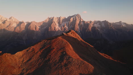 golden-hour-at-mountain-top-Bivacco-Pascal-and-testa-licony