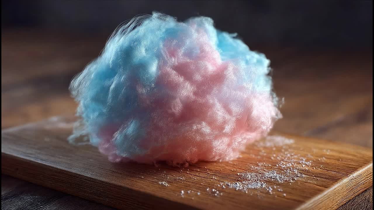 Cutting Cotton Candy with a Knife