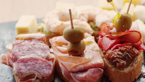 spanish tapas platter