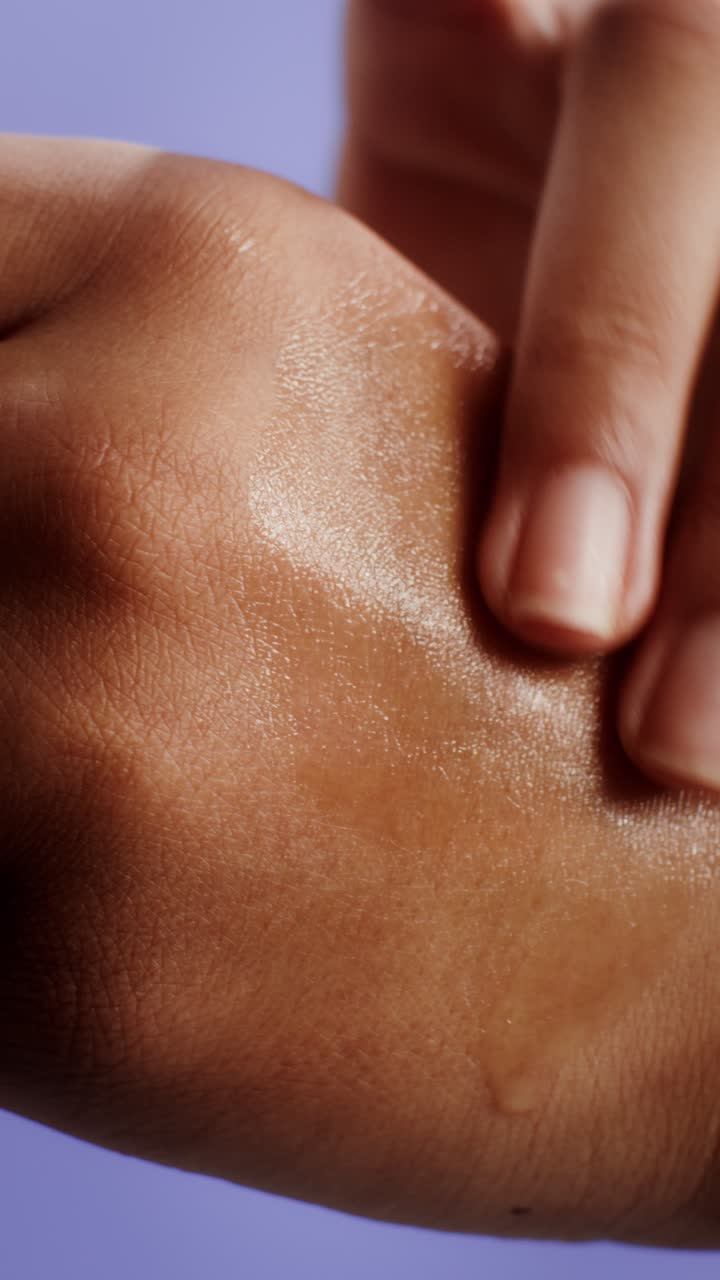 Moisturized Skin on Hand