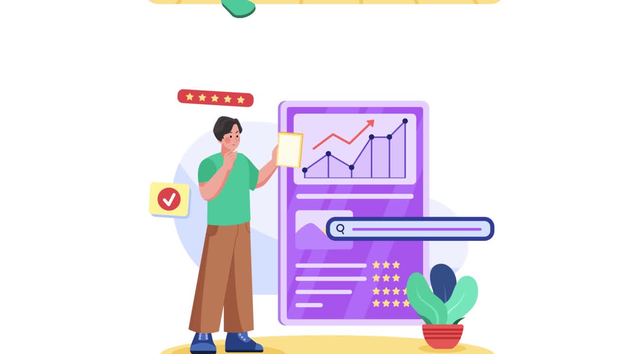 SEO and Data Analysis | Premium Stock Video Footage